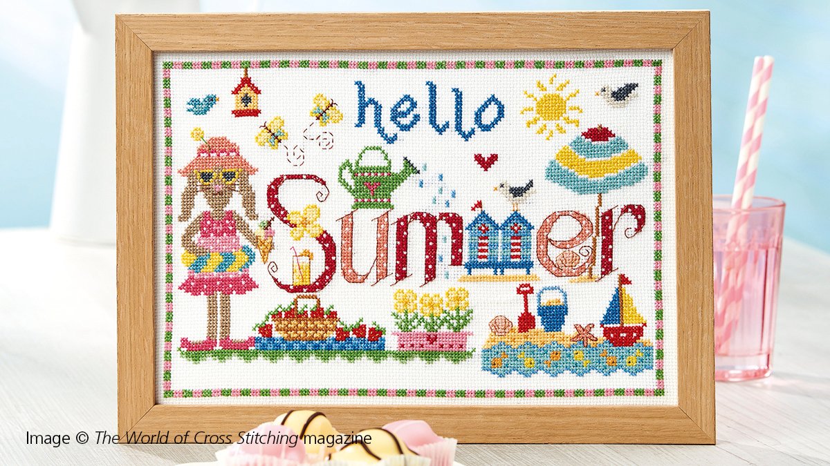 WOXScrossstitch's tweet photo. Hello #BankHolidayWeekend 🙋🏻‍♀️. How nice is it to see some sunshine at last?! If you want to celebrate summer's arrival (at last) then how about this gorgeous sampler from issue 308. Find out how to get your copy here: https://t.co/84OJcXY0qK #GetStitching https://t.co/1JZT9UE9N4