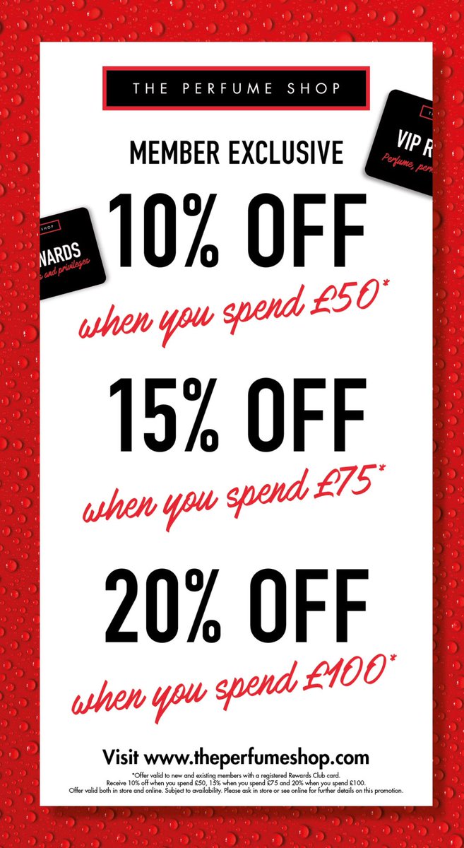 We have this amazing offer in store until 8pm Monday 🌟🎁 don’t work if you don’t have a VIP Rewards card, we’ll start you one in store 🙌🛍 #nationalfragranceweek #tpsnfw2021 #teammichelle <a href="/TPSPeople/">The Perfume People</a> <a href="/FragranceFDN_UK/">Fragrance Foundation UK</a>
