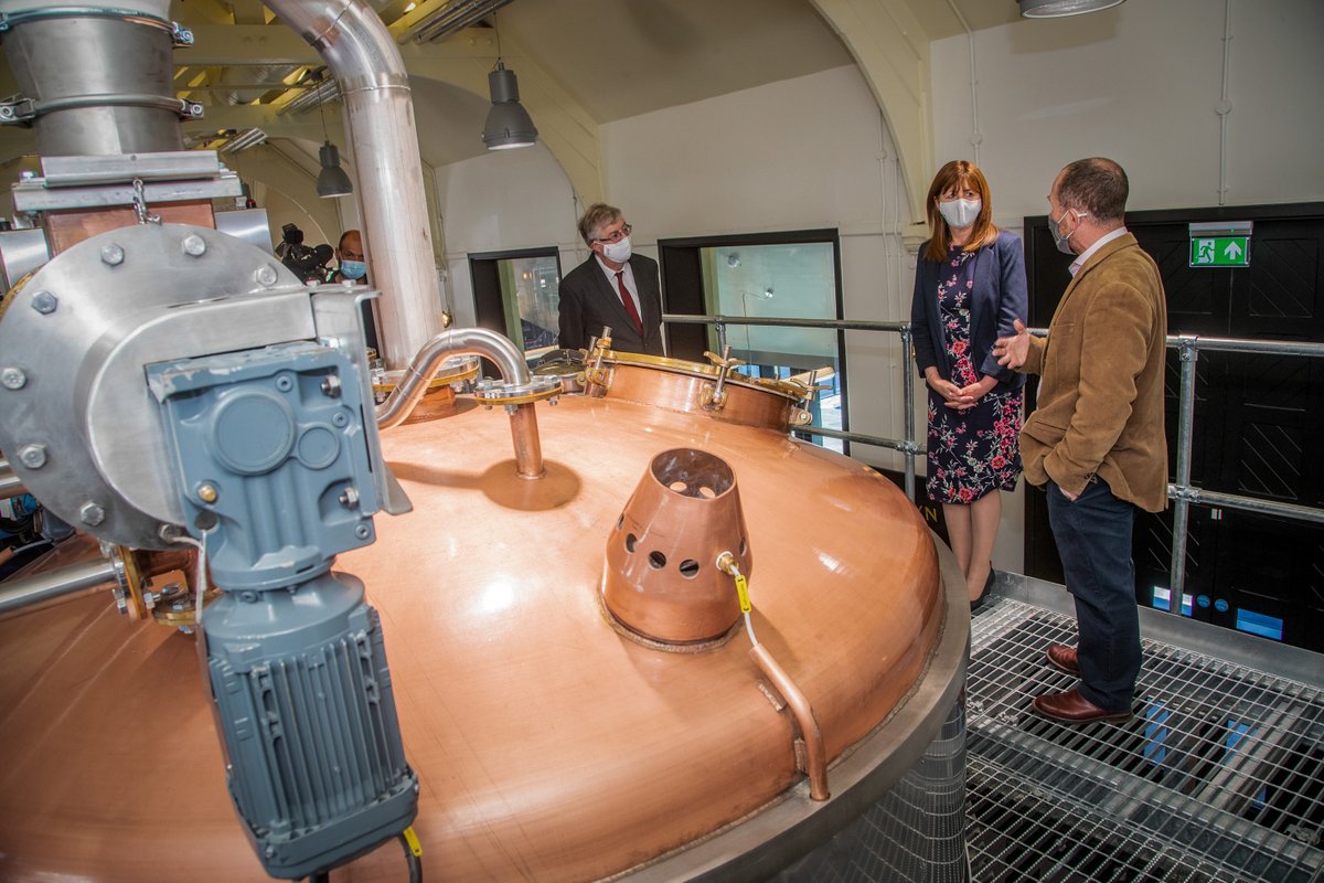 Great to visit <a href="/PlasNewyddLlan/">Plas Newydd Llangollen</a> and the new <a href="/PenderynWhisky/">Penderyn Distillery</a> distillery today.

North Wales' fantastic tourism industry is vital to our economy. 

After such a difficult year, we're focused on ensuring a stronger and fairer future for the whole of Wales, with no one left behind.