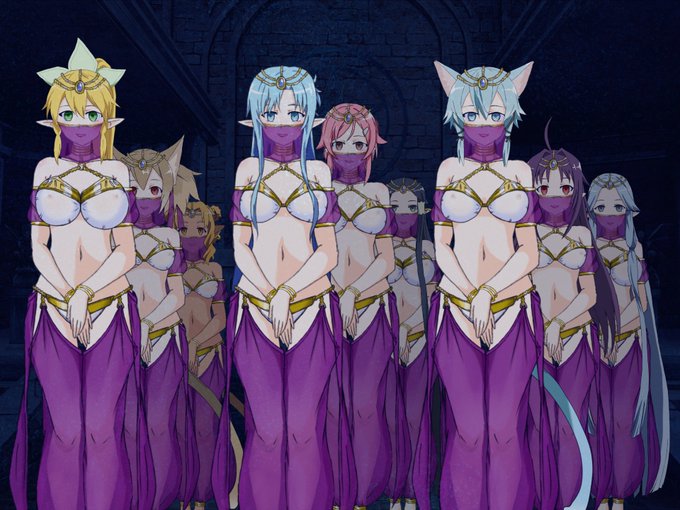 やっぱりハーレムはみんなお揃いの衣装を着てほしい。 