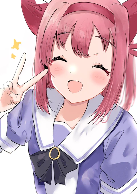 ハルウララちゃんの光る笑顔が好き
#ウマ娘 