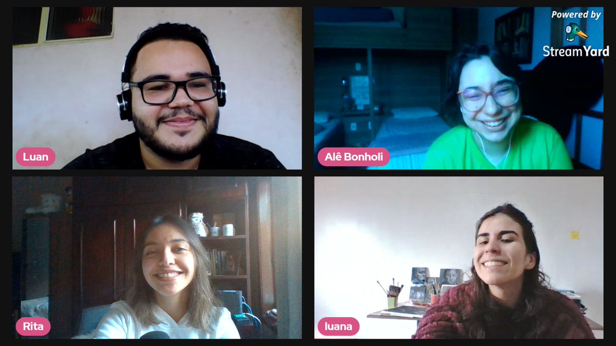 LuanaMallorquin's tweet photo. Saturday we are going live at youtube talking about the criative process as animation student working with nft and freelancer jobs. That's the backstage 💪
#students #animation #podcast #creativid #creativprocess #nft #cryptoart #tezos https://t.co/62U9rklIII