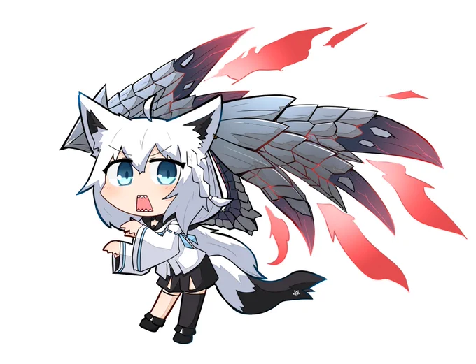 白上・バルファルク・フブキ
 #絵フブキ 
