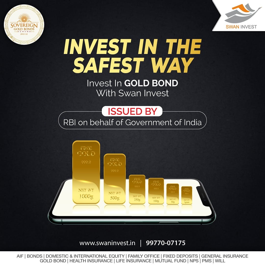InvestSwan's tweet photo. Backed by the Government of India, here are top 3 reasons to invest in it:

✅ High liquidity
✅ Can be traded 
✅ Asset appreciation opportunity plus 2.5% interest

Call 9977007175 to invest in SGB! 

#SovereignGoldBond #sovereigngoldbonds
#goldbond #investingoldbonds #retweet https://t.co/uUrmzH53A8
