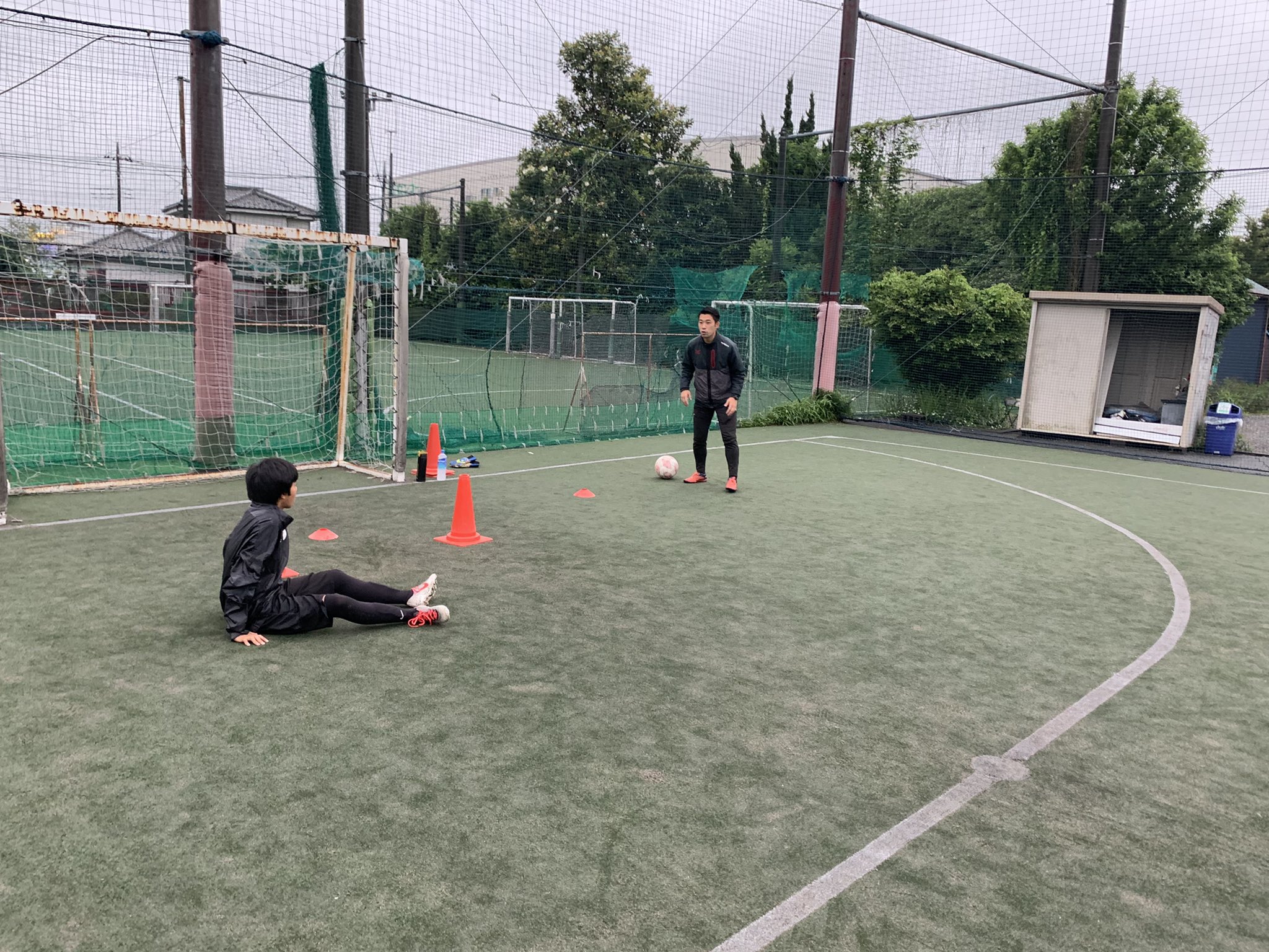 Footballclub Kawaguchi ジュニアユースgk 今日は安藤gkコーチがくる日 自然とモチベーションが上がる 今日の習得をしっかり活かして 頑張ろう Fckawaguchi ゴールキーパー ゴールキーパーコーチ 技術習得 Gk ポジショニング キャッチング