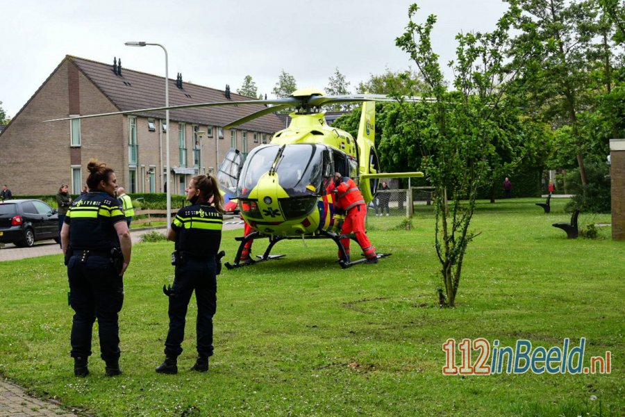 Bouwvakker zwaargewond na val in puinbak in #Poortugaal. 112 in Beeld.