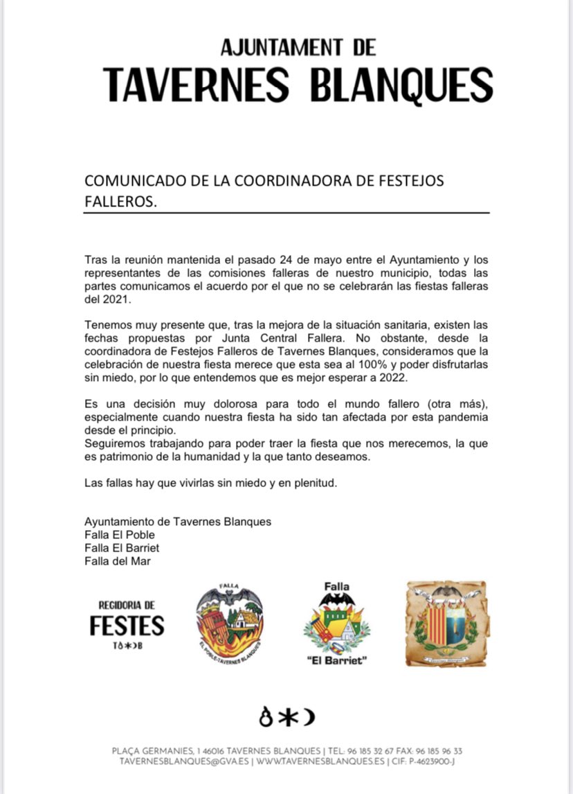 falladelmar's tweet image. COMUNICAT CONJUNT