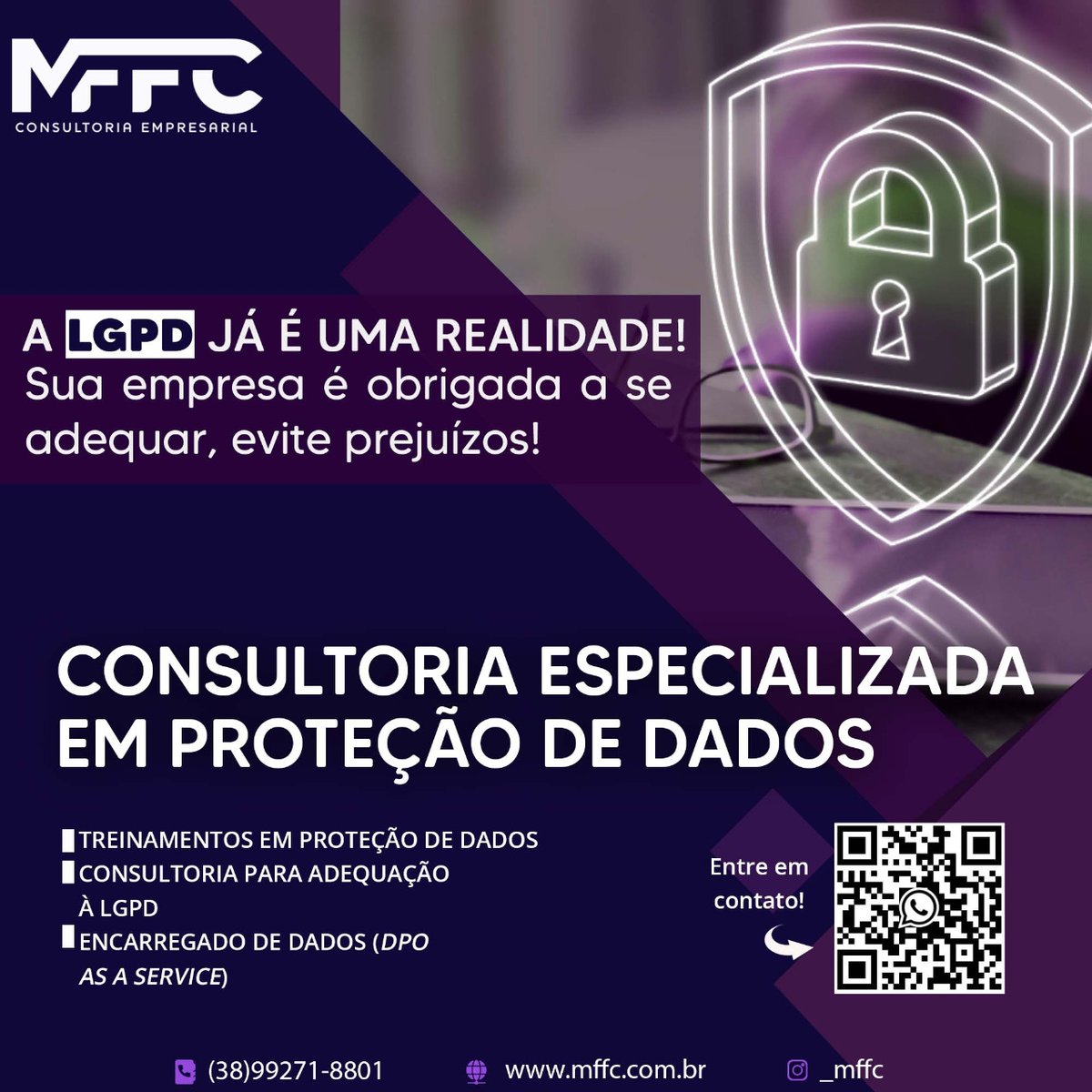 mffc_LGPD's tweet photo. @_mffc https://t.co/WSI4YYqAv1 
A MFFC Consultoria é uma empresa que acredita na proteção de dados como o maior investimento que empresas podem fazer na atualidade, visto que vivemos numa era cuja economia se baseia no tratamento de dados pessoais. #LGPD #Montesclaros #mffc #dpo https://t.co/Q8VVXNRD0j