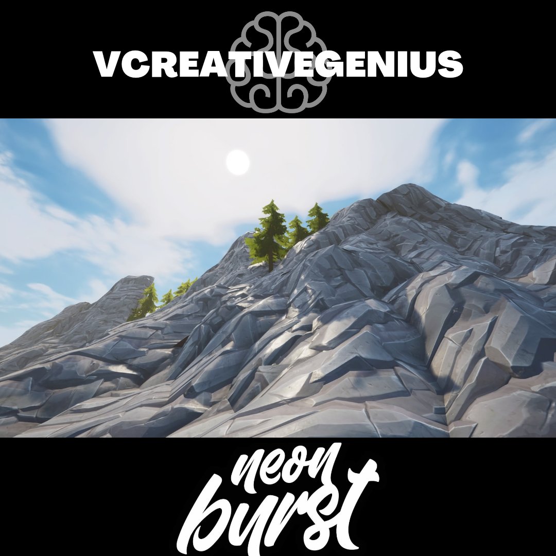 FncGeneration's tweet photo. Making more progress on my #FortniteCreative Fortzone map ! Used the volcano base to start making hanger, and I've started to make a mountain range !

#Fortnite @FNCreate https://t.co/CSTyk0YVkD