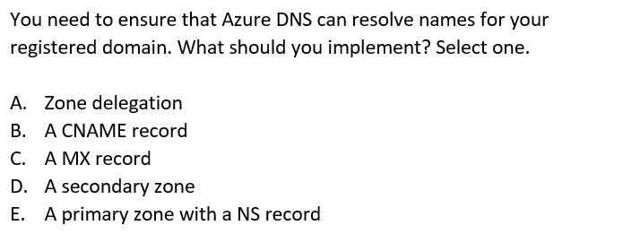 mike_gnv's tweet photo. Studying for the Azure Administrator Associate (AZ-104) exam? Try out these questions and test your knowledge. I will let you know how you did the following day. Follow me for a new question every weekday!
#azure #certification @itprotv https://t.co/xstTw3auLx