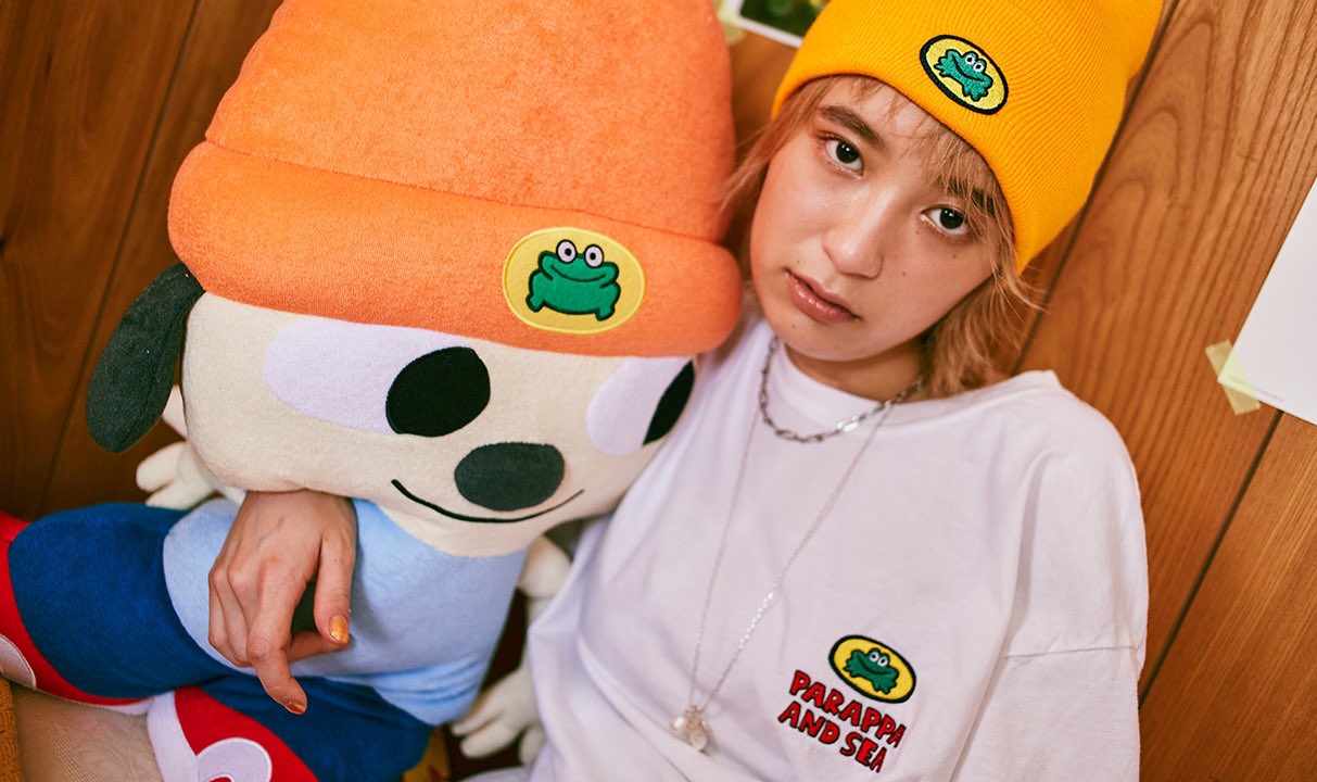 タグ付き パラッパラッパー マットメジャー S ぬいぐるみ 平成