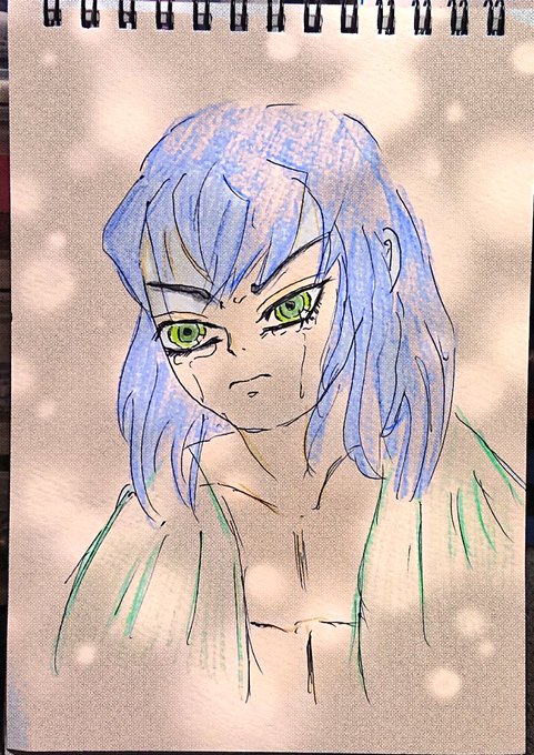 香理🐗🌺🌺(-д☆)🌺🌺🐗さんがTwitterに投稿した嘴平伊之助(鬼滅の刃)のイラスト。