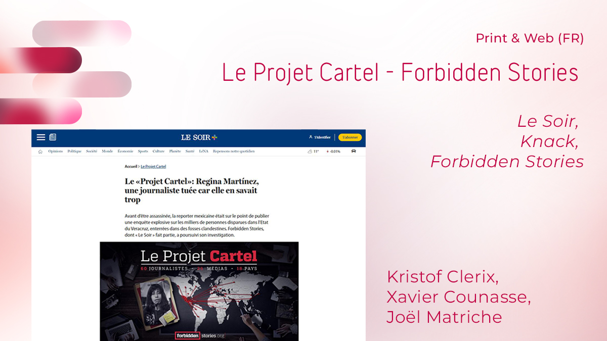 Belfius's tweet photo. Les lauréats de la 58e édition des #Prixdelapresse Belfius seront annoncés le 3 juin.
Découvrez les nominés dans la catégorie "Print &amp; Web (FR)". https://t.co/ogxYiaBgAH