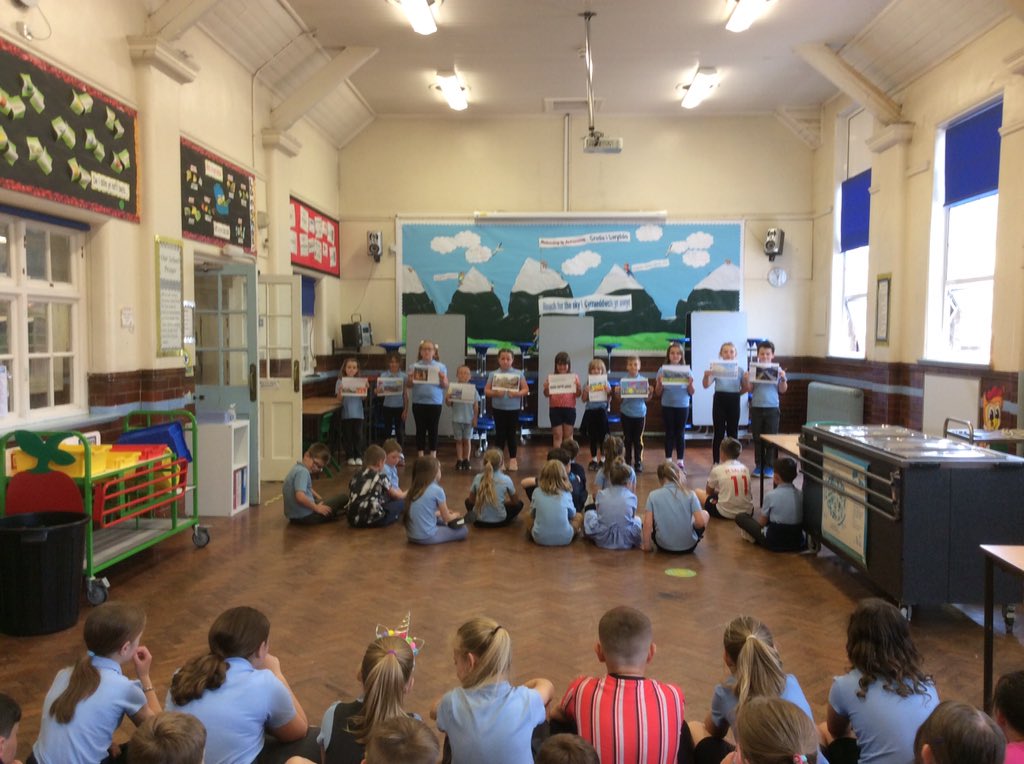 BryncethinPS6's tweet photo. Great work Class 6 sharing our learning from this half term with Class 8 during assembly 👏😊 https://t.co/O0gGpDYLRb