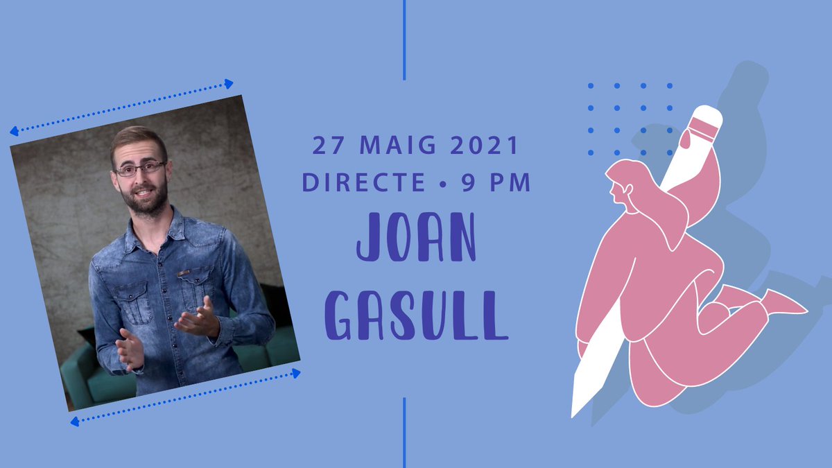 TheTwitchGirl's tweet photo. 🟦 REVOLUCIÓ TECNOLÒGICA 4.0 🟪

Avui a les 21 h 00, #EnDirecte, el Joan Gasull:

[ https://t.co/TqLbwOjc1W ]

Sabies que els joguets sexuals, també es queden amb les teves #dades?

L'entrevista @Tina_Font — de @CFontCOMCRIM, consultoria.

-
#PodcastEnCatalà @ #27MAIG2021 https://t.co/dxABmati56