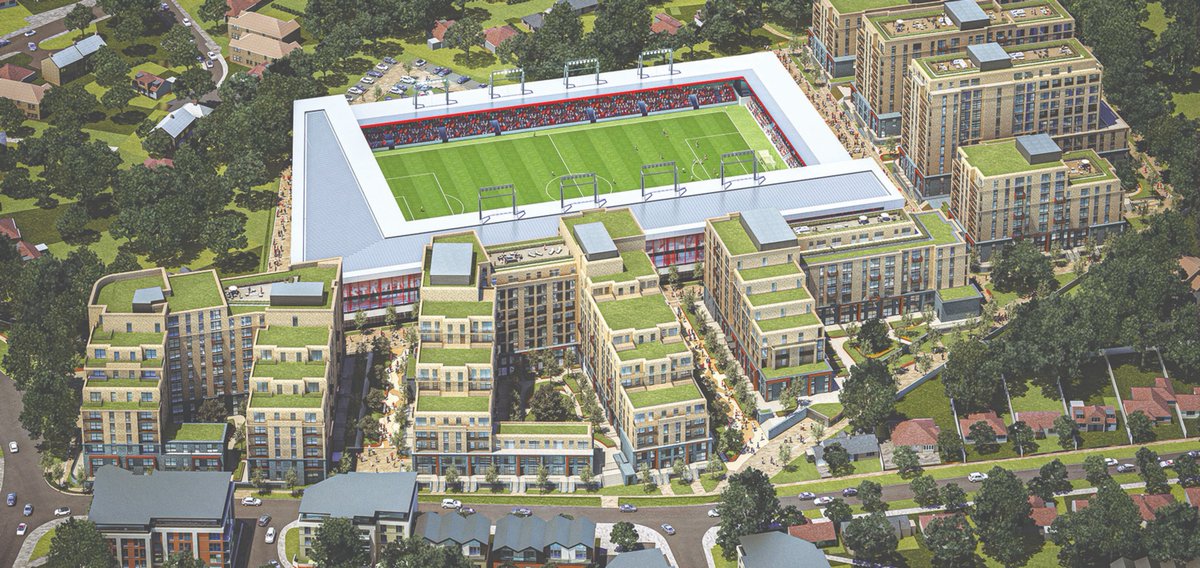 Woking_NewsMail's tweet photo. An #Appeal by #Developers GolDev #Woking against the rejection of plans to build a new 9,000-seat @wokingfc stadium and over 1,000 adjacent flats now rests with a planning inspector, following a public hearing. See https://t.co/aOfqWyeG02 #Dvelopment #CardinalCourt #Community https://t.co/behlcEjdvK