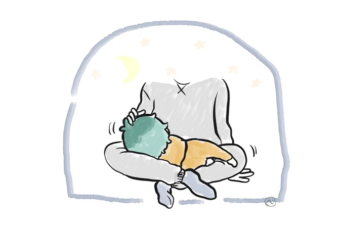 きょうはここでねる💫 
