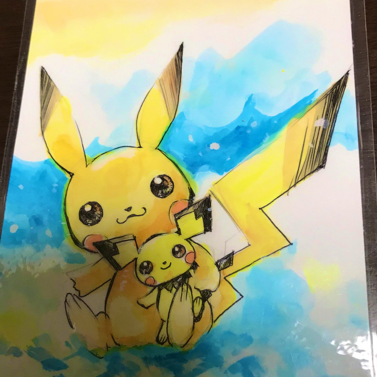 こーり ピカチュウとピチューのイラスト昔描いたやつ出てきた O ᆺ O 昔描いた手描きの水彩画ピカチュウ ピチュー さっき描いたデジタルピカチュウ ピチュー そんなにレベルアップしてないㄟ 8 8 厂 ポケモン ピカチュウ ピチュー お こーり ピカチュウとピチューのイラスト昔描いたやつ出てきた O ᆺ O 昔描いた手描きの水彩画ピカチュウ ピチュー さっき描いたデジタルピカチュウ ピチュー そんなにレベルアップしてないㄟ 8 8 厂 ポケモン ピカチュウ ピチュー お