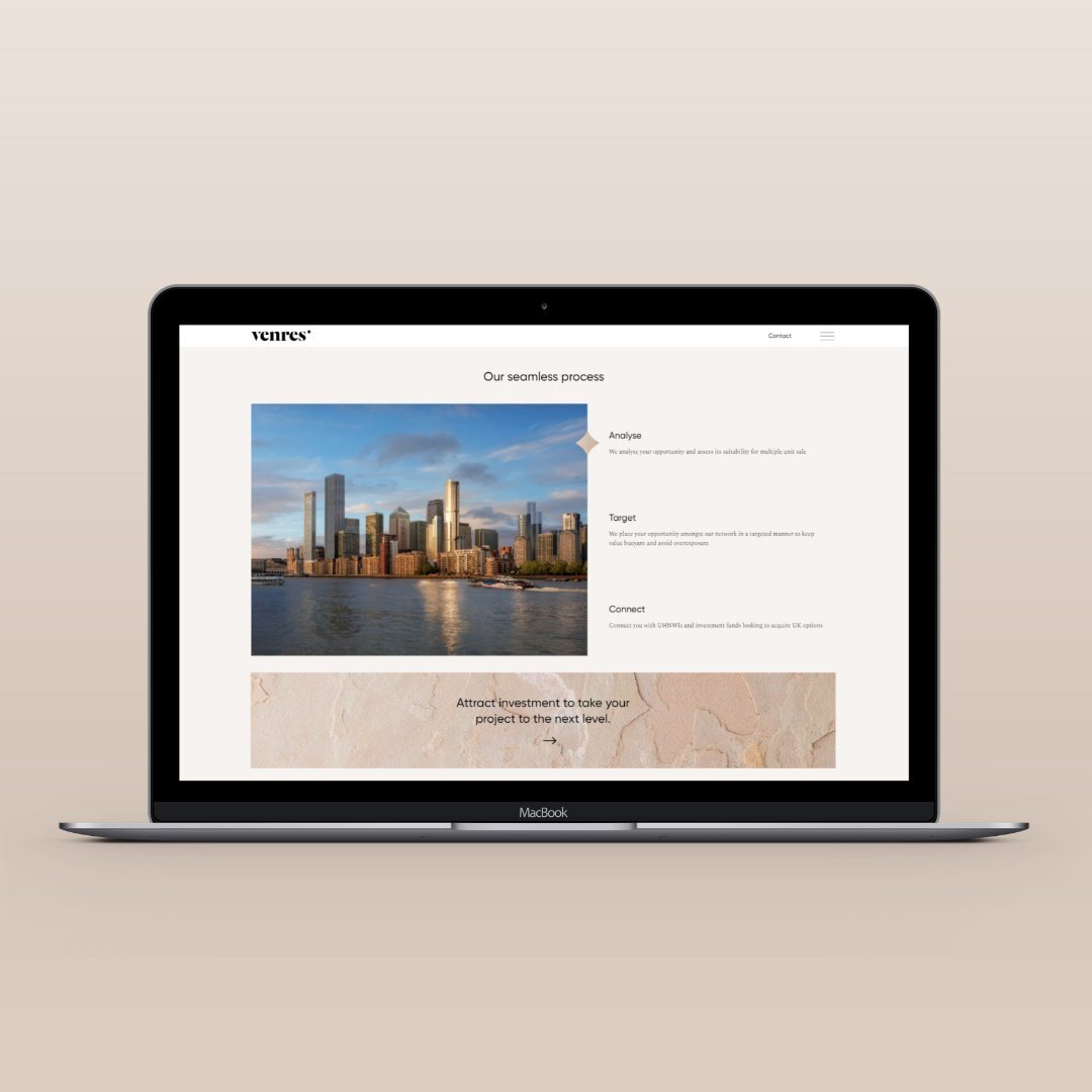 22Group's tweet photo. A recent slick property website we launched - Venres 🖥️ 

Take a look at their website: https://t.co/MwiRqUVwa0

Get in touch➡️ : https://t.co/nVkuGVfnkc

#webdesign #websitedevelopment #digitalagency #manchesterwebdesign  #branding #ux #design https://t.co/KeA9EDTtGJ