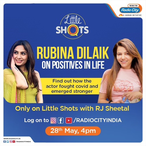 KrishnaGlory's tweet image. @RubiDilaik will be Live Tomorrow with @RJSheetal
 at 4pm on @radiocityindia
.
.
.
.
#RadioCity #LittleShots #RubinaDilaik #RubiHolics