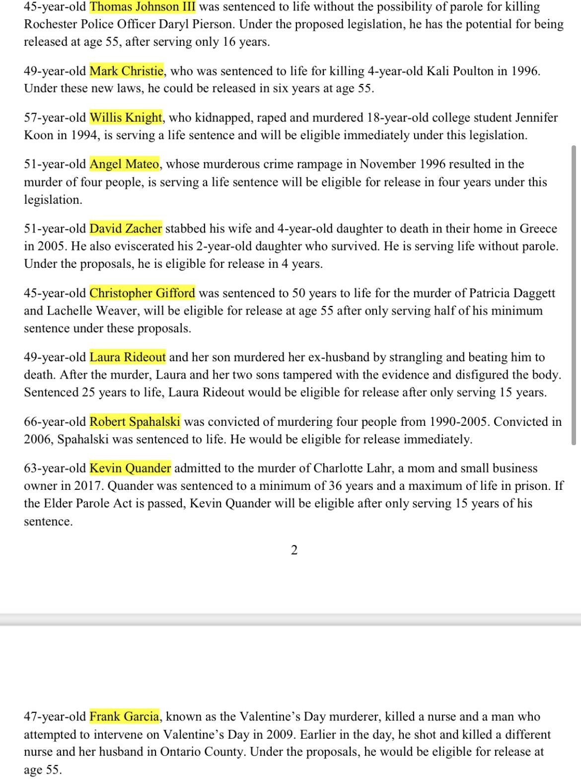 Sandra Doorley on Twitter "The NYS Legislature is considering the