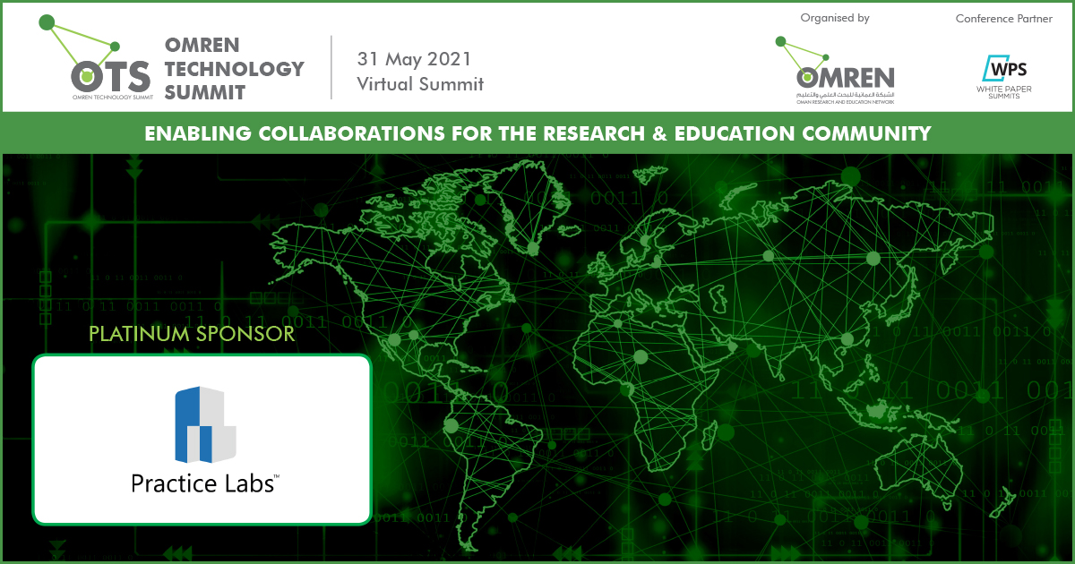 We are pleased to announce <a href="/PracticeLabs/">Practice Labs, from ACI Learning</a> participating as a Platinum Sponsor at OTS - OMREN Technology Summit, taking place on 31 May 2021. 
#Research #Education #technology #HigherEducation
Register to attend: ots.om
