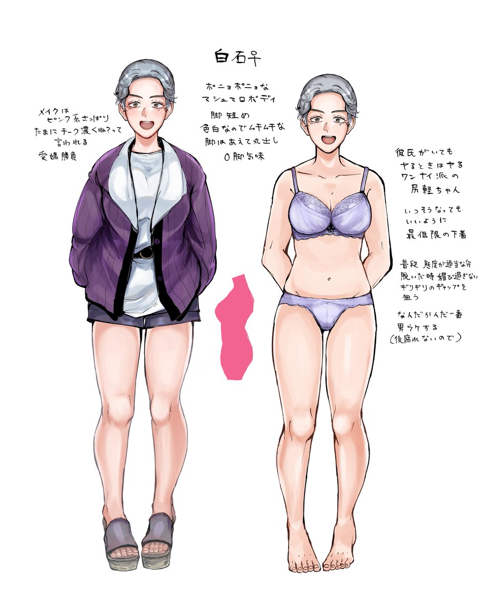 性癖詰めた体型の話 読まなくていい 鮭川の漫画