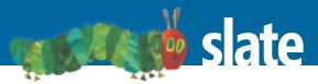gretas17's tweet photo. My twitter account is slowly become a Slate fan page, but look at this adorable Hungry Hungry Caterpillar image in tribute to Eric Carle who has died. @Technolutions you all are the best. https://t.co/3NpN0pmIVu