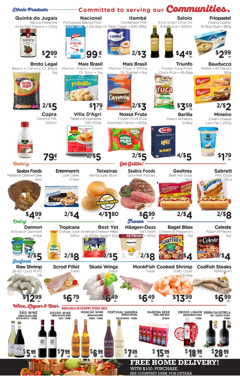SeabraFoods's tweet photo. Don't Miss these Seabra Foods Specials-
Available at Our NJ Locations.  Valid: 5.27-6.06.21
#SeabraFoodsweek212021 https://t.co/L9znOuxaww