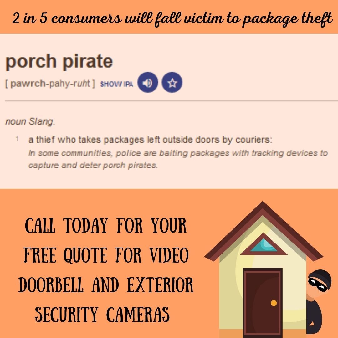 CSSAlarms's tweet image. Did you know 2 in 5 consumers will fall victim to porch pirating? Call CSS today for your free quote for video doorbell and exterior security cameras to ensure your packages don't end up in the wrong hands!

#alarms #videodoorbell #nashvillealarmsystems #security #alarmsystem