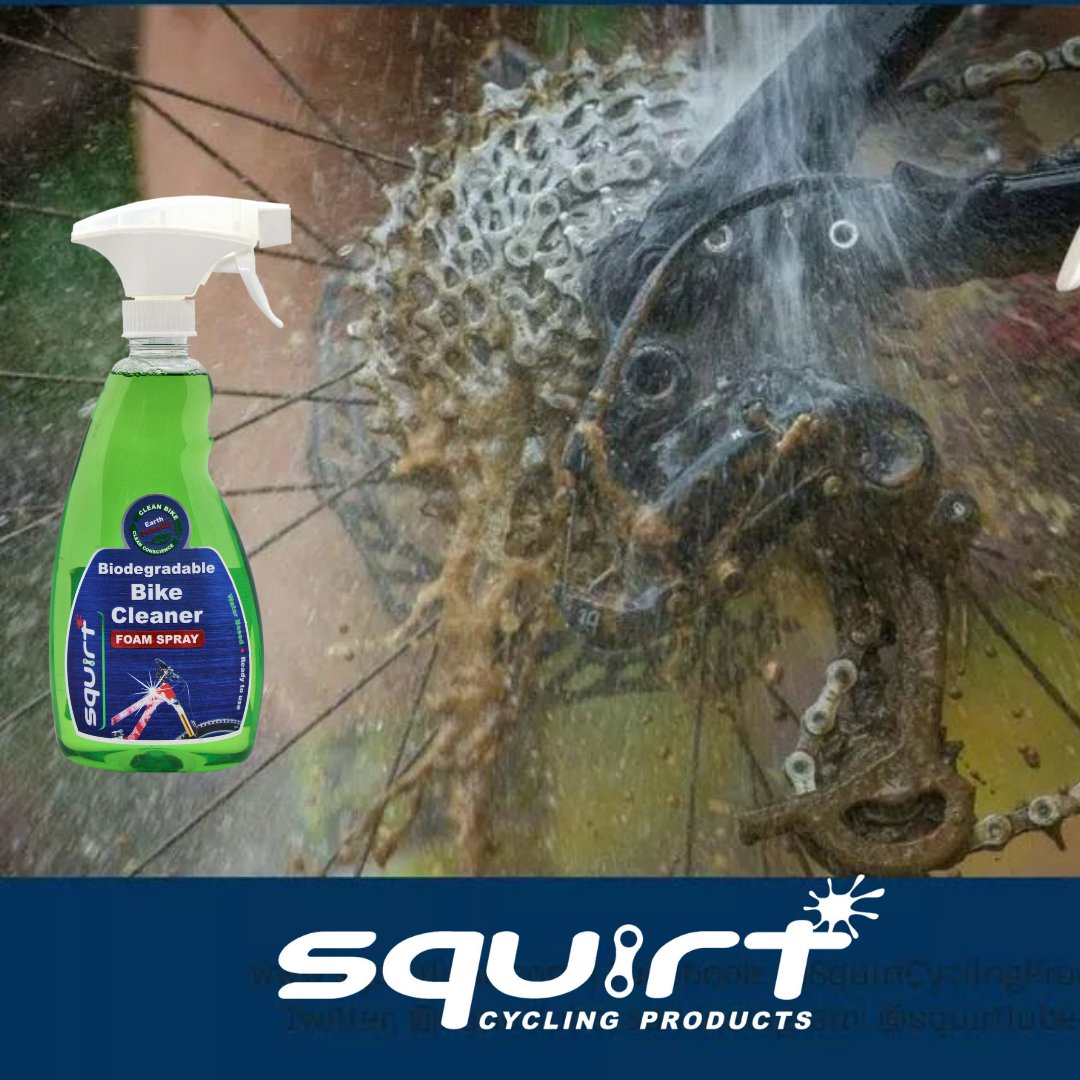 Squirtlube_SA's tweet image. Washing your bike has never been easier, with Squirt Bike Cleaner and it is environmentally friendly.

#squirtcyclingproducts #applyperformance #squirtbikecleaner