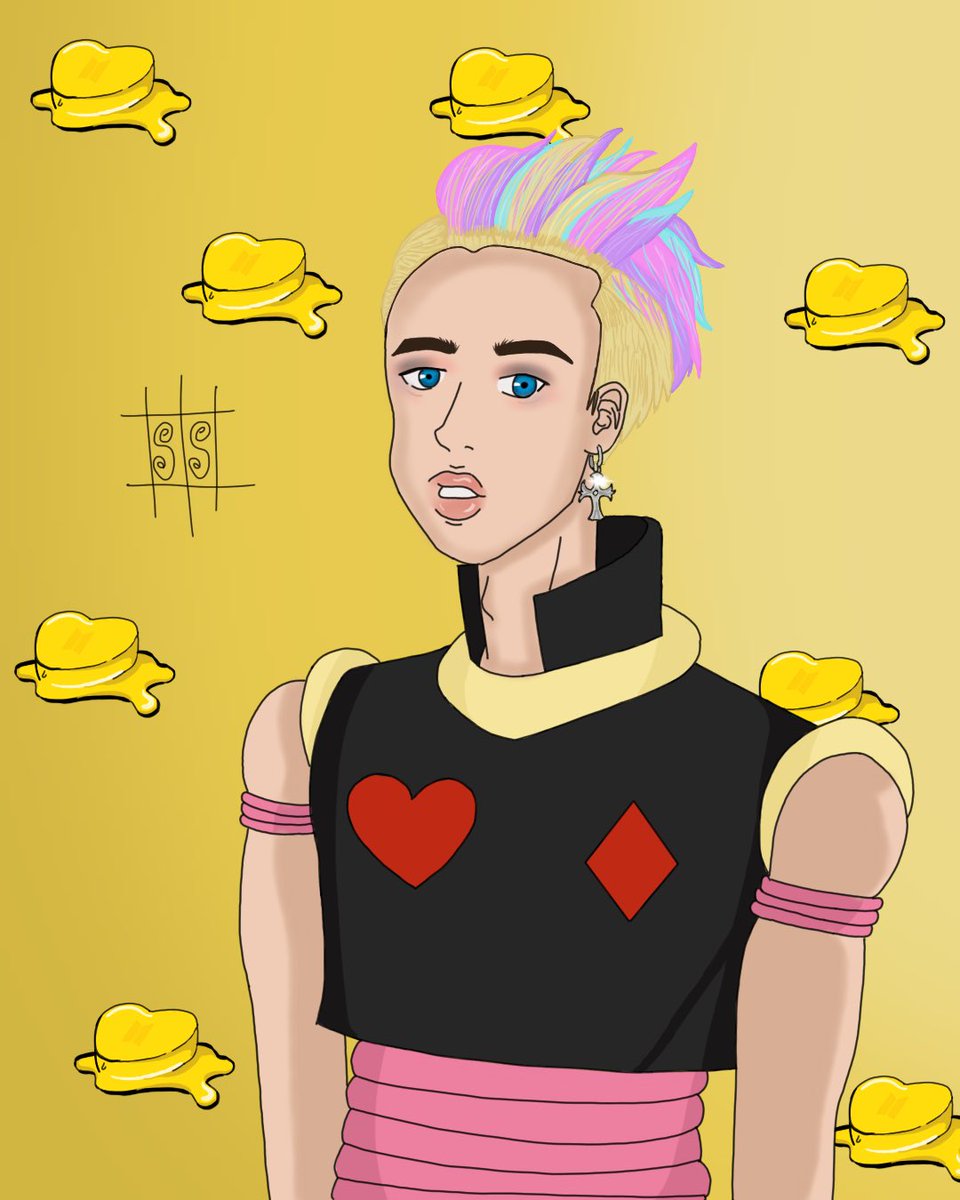 Shadow_Stay613's tweet photo. Iโm all late but hereโs my contribution to Butter~! Lol! Someone on TikTok said Butter Jimin looks like Hisoka so hereโs my take on it~! ๐ #BTS_Butter #BTS #btsfanart #hxh #HunterXHunter #ARMYFollwARMY #armyfallowarmy #dailybtsfanart https://t.co/nujU284CRt