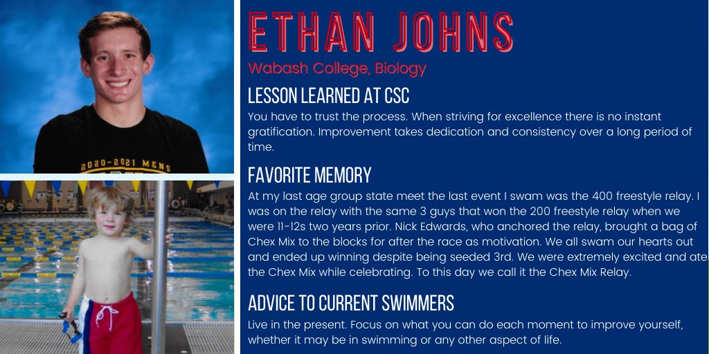 Congratulations 2021 Carmel High School graduate, Ethan Johns!