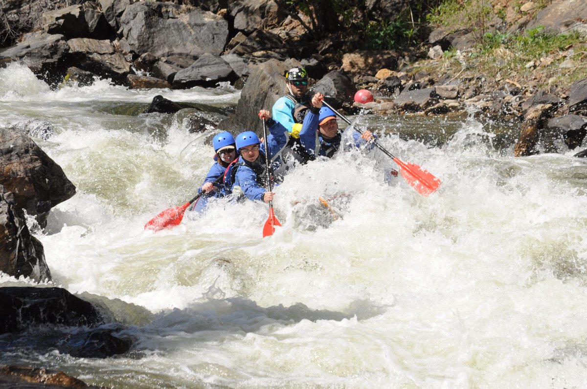 RockyMtRafting's tweet photo. Did you enjoy your first whitewater rafting trip? Book another trip today and upgrade from Beginner to Intermediate - trust us, it will be just as unforgettably amazing as the first! https://t.co/KysJmjgDwM
#rockymountainwhitewaterrafting #RMWR #gorafting https://t.co/F3FY2ZoVKD