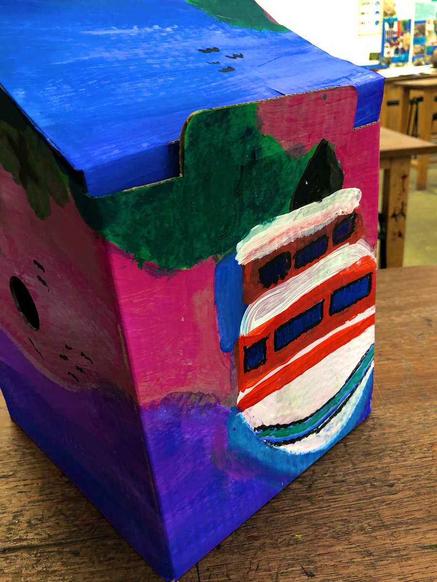 EPA_ARTDESIGN's tweet photo. First Flight @firstlightfest Bird boxes being made by our year 8 Art and Design Students! #FirstFlight #FirstLightFestival https://t.co/S7DK9Fbset