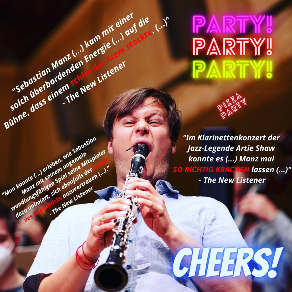 Sebastian Manz (@sebmanzclarinet) on Twitter photo SM@Reviews | SM@quotes
Some nice reviews about my Artie Shaw Jazz Concerts
With <a href="/Sinfonieorches2/">Sinfonieorchester Liechtenstein</a> SM@Reviews | SM@quotes
Some nice reviews about my Artie Shaw Jazz Concerts
With <a href="/Sinfonieorches2/">Sinfonieorchester Liechtenstein</a>