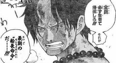 Portgas D Ace A Twitteren Take That Back Huff Take Back What You Said 全員必ず生きて生還しろ それが 最後の 船長命令 だ Portgasdace ポートガス D エース Firefistace 火拳のエース エース 白ひげ海賊団 二番隊隊長