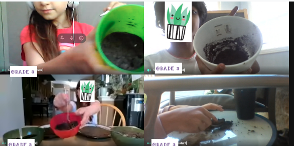track_miss's tweet photo. We got our hands dirty today and went digging in the dirtπΎπΎππ Only to find that it isn't just dirt there are some many living and non living things making up each sample of soil #science #virtualgrade3 #explore @VEWhdsb https://t.co/KajtL9BKTA