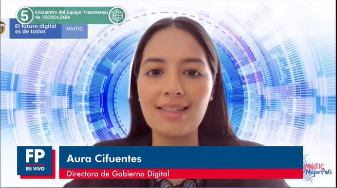 DAFP_COLOMBIA's tweet photo. Es necesario que los territorios estén apalancando sus políticas en tecnología para que sean territorios más inteligentes y puedan tomar decisiones basadas en datos, evidencias y puedan hacer análisis prospectivos: @CifuentesAura #GobiernoEnSinergia

🌐🎥https://t.co/9Kz6b1OH68 https://t.co/YwqRs56C9x