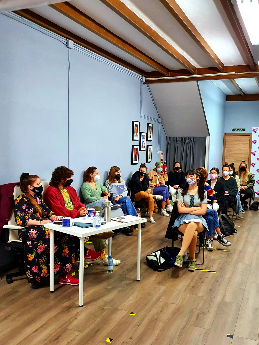 GRACIAS querid@s Judith López &amp; Alejandro Gil LANE CASTING @lanecasting por este precioso fin de semana en Verónica Mey Estudio <a href="/VMeyEstudio/">Verónica Mey Estudio</a> #Madrid el 22 y 23 de Mayo 2021. Ha sido un #curso de #Casting realmente bonito. Y mil gracias a este grupo de #actrices y #actores.🎬👏💖