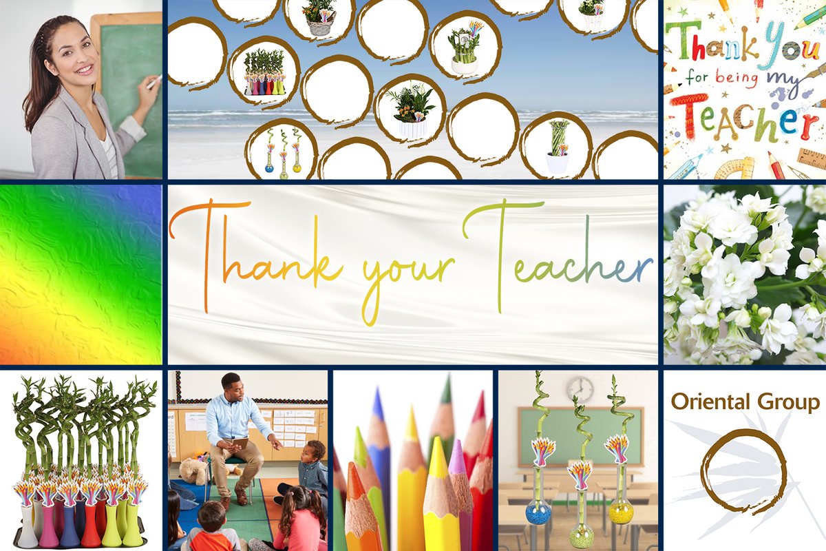 Met ingang van week 22 (maandag 31-05-2021) is ons Thank Your Teacher assortiment weer beschikbaar op Floriday.
Benieuwd naar het assortiment van dit jaar? Neem dan contact op via info@orientalonline.nl of via uw contactpersoon.

The branches are many, the root is one.
#thankyou