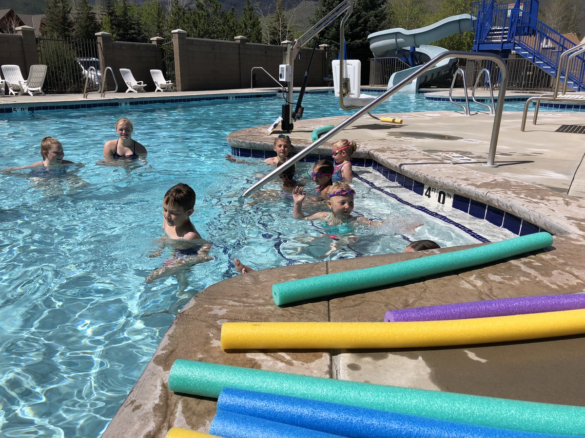ParkCityRec's tweet photo. The MARC leisure pool opens this weekend! Make waves with us Saturday, Sunday &amp; Monday during open swim, 12:00-5:00pm. https://t.co/UekyvSs1Di
