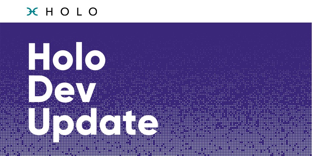 H_O_L_O_'s tweet image. Holo Dev Update 
1/5
We&apos;re quite happy with the results we&apos;re seeing with the hosting infrastructure improvements, even as we find new bugs and make various upgrades. 

#Holo #p2p #Distributedapps #ElementalChat #holoport