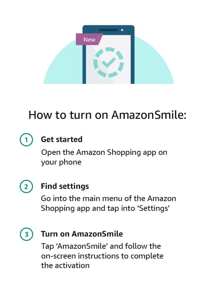 How Do I Turn On Smile Amazon App Activate Amazonsmile On Your