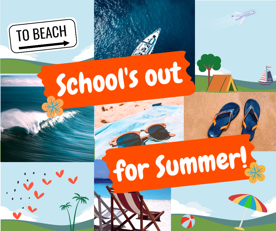 Congratulations! You made it through the school year! Best wishes to those moving on to high school. Have a wonderful summer break! We'll see our SLJH Spartans in August!🧡💙🧡 @spartan_speak #SLJH #SpartanStrong #SLJHPTA