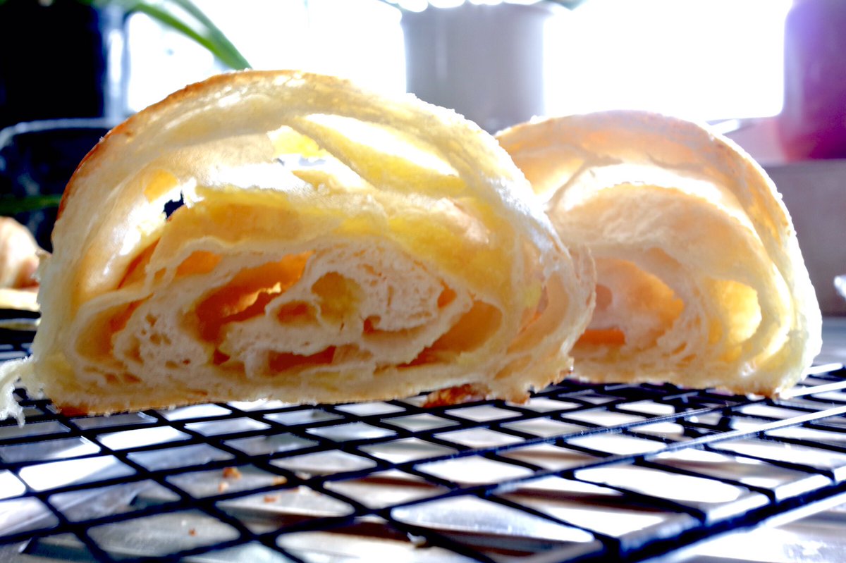 SeanWilsonChef's tweet photo. The Sourdough Croissant odyssey continues apace ππΌ #nomtime https://t.co/9j5luwceMD