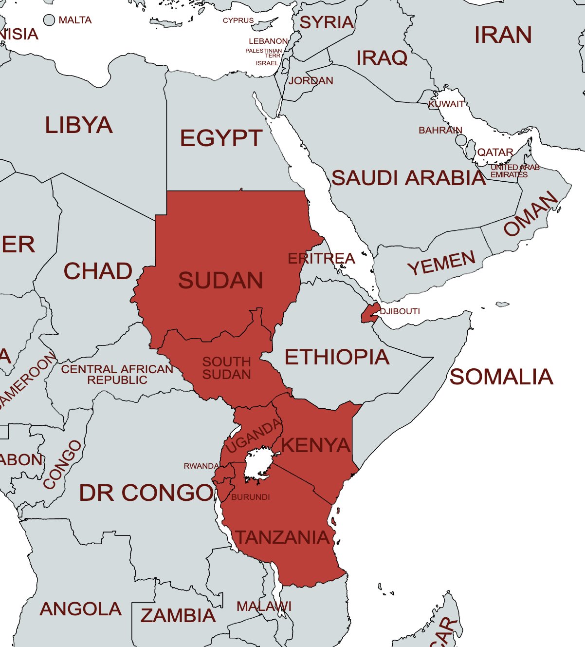 Mohammed Soliman on Twitter: "Egypt' pivot to East Africa/Horn: 1