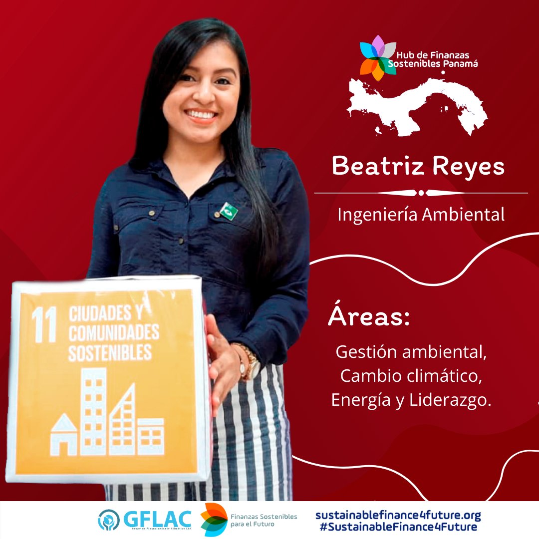 PanamaHub's tweet photo. Continuamos con las presentaciones del equipo, hoy con Beatriz Reyes, estudiante de Ingeniería Ambiental de la Universidad Tecnológica de Panamá. 

https://t.co/g8mvnMnUnu https://t.co/2BJiz6BleR