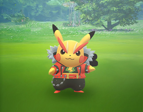 Así se verá a Pikachu Estrella del Rock en Pokémon GO:
