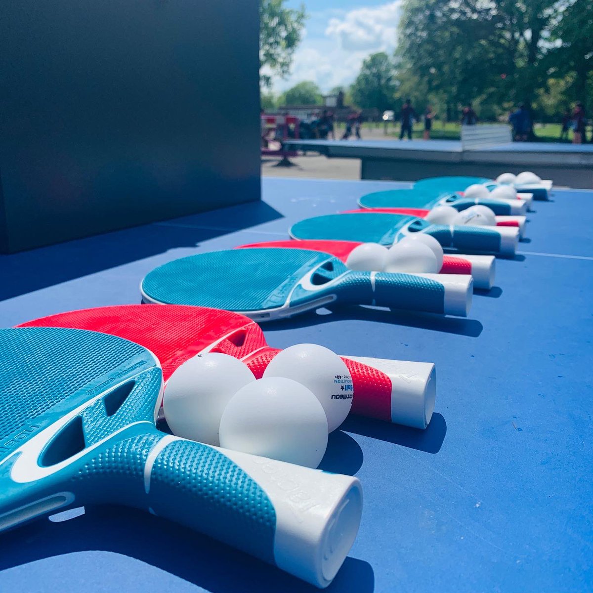 KECHBCouncil's tweet photo. 🏓Introducing... Table Tennis 🏓 

The Student Council has purchased table  tennis bats and balls to enable everyone to use our table tennis tables. 

We hope that having provided equipment, more pupils can enjoy table tennis at break and lunch. https://t.co/8pOIzspxk3